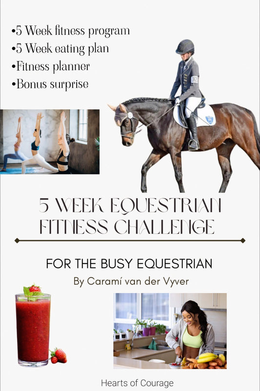 5 week equestrian fitness challenge for the busy equestrian